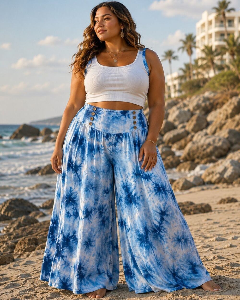 9. Palazzo Wide Leg Pants XXL